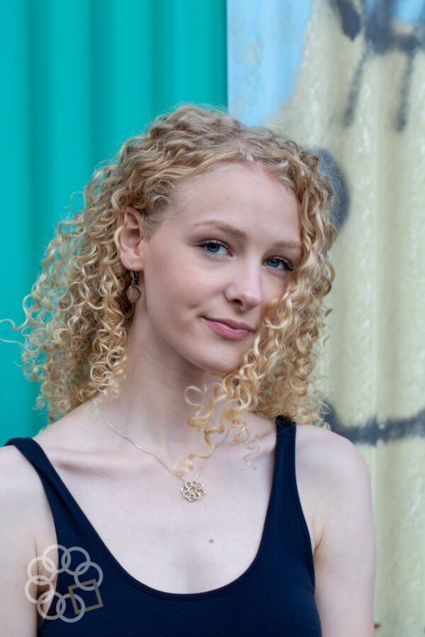 Sterling Silver Iconic Designed to Be Kind Emblem Pendant Necklace - Image 3