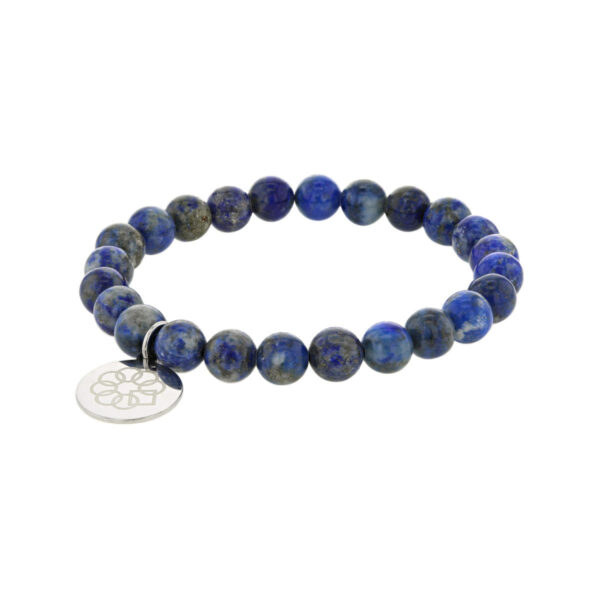 Gemstone Beaded Stretch Bracelet - Image 2