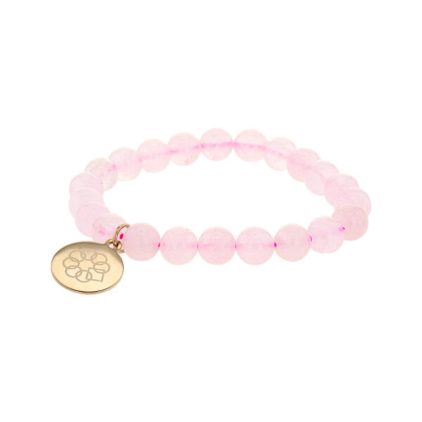 Gemstone Beaded Stretch Bracelet - Image 5