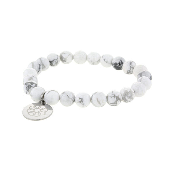 Gemstone Beaded Stretch Bracelet - Image 6